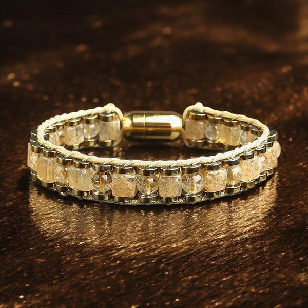 citrine bracelet for abundance and prosperity