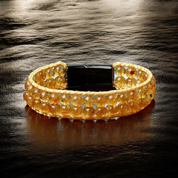 Shop Citrine wristband bracelet