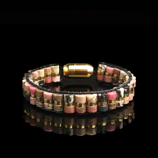 Heartfelt Connection Rhodonite Bracelet for Love & Affection