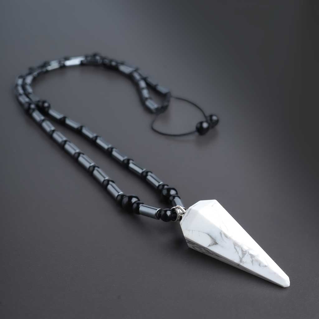 JWF Incredible Determination Tribal Hematite Necklace