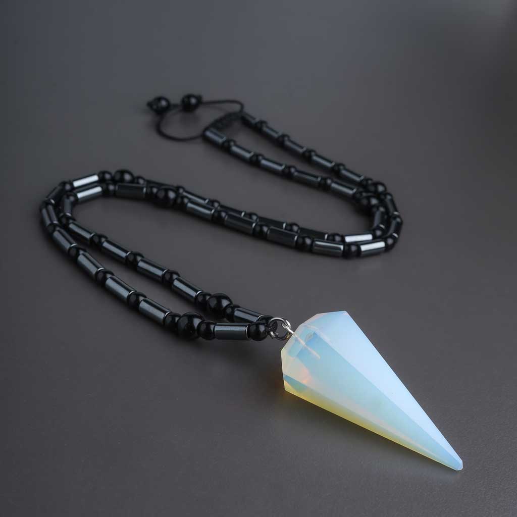 JWF Incredible Determination Tribal Hematite Necklace
