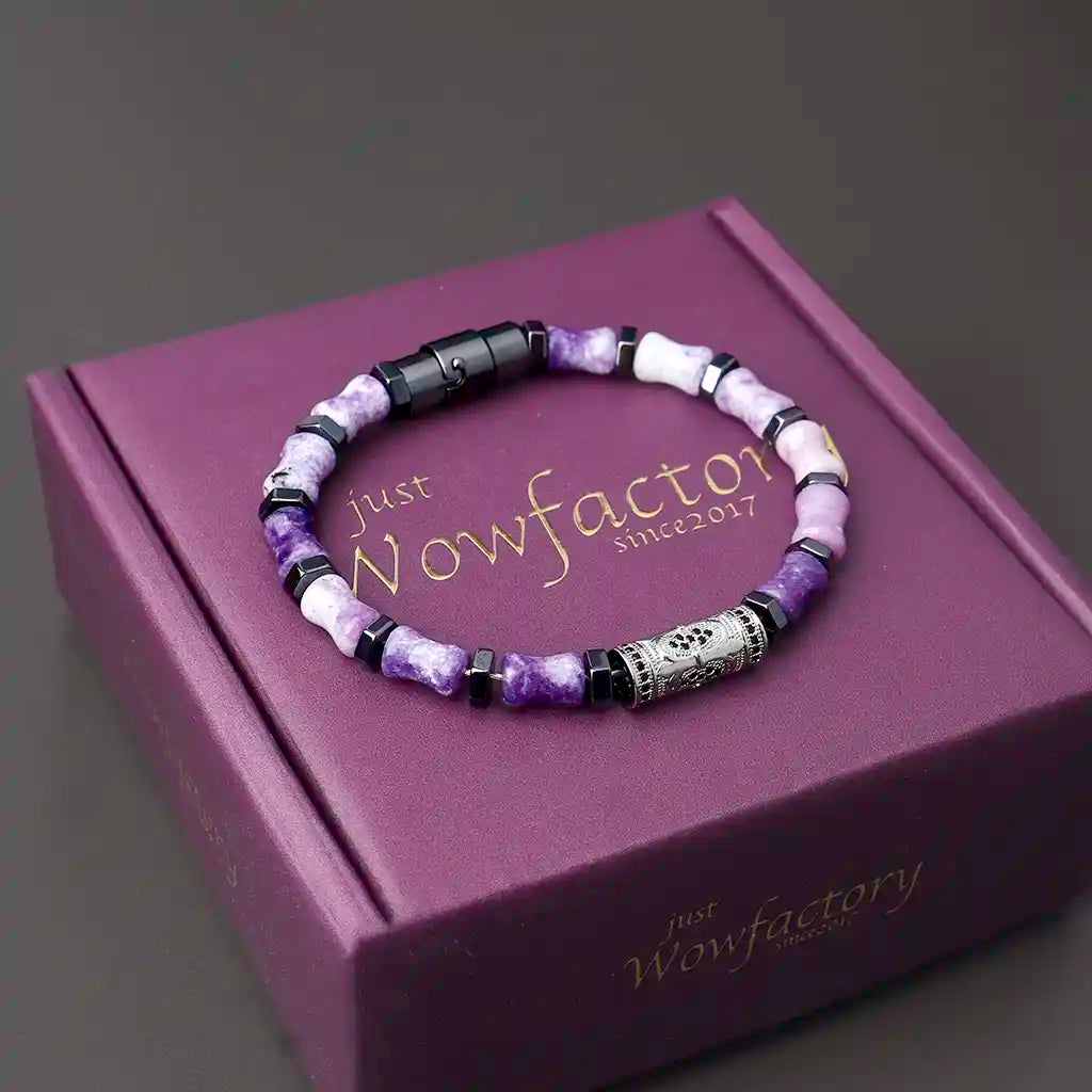 shop women Amethyst bracelet 