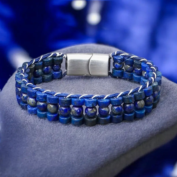 The Quiet Resistance Lapis Lazuli Wristband